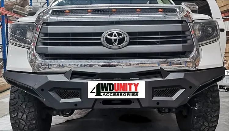 Steel Heavy Duty Winch Bumper 4x4 Bull Bar Front bumper for TUNDRA 2007-2020