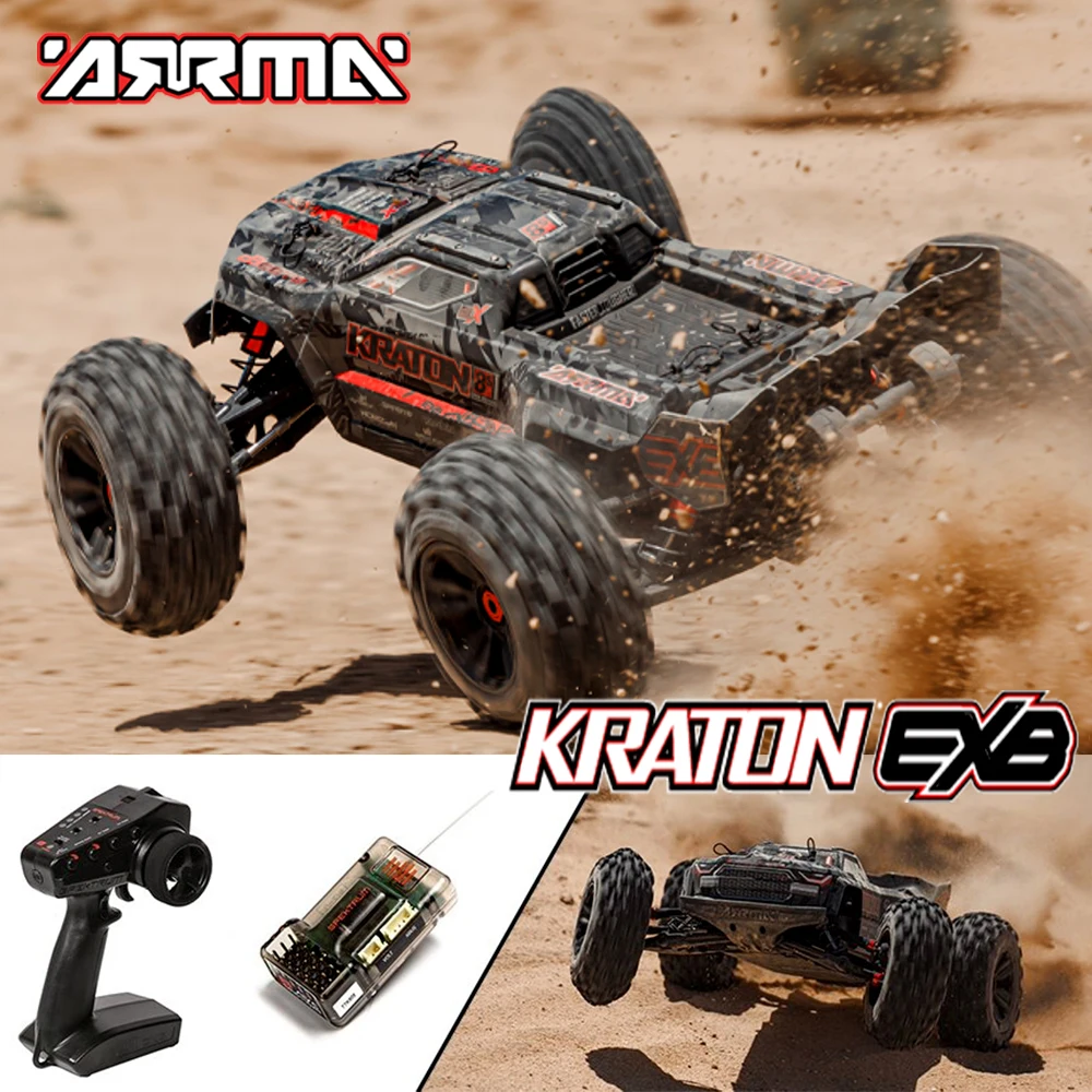 

Радиоуправляемый внедорожник ARRMA Grand KRATON 1/5 EXB RTR, электрическая модель автомобиля ARA5808V2T1