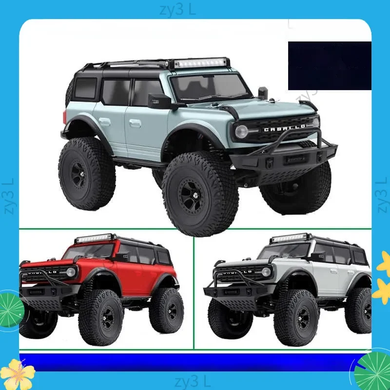 Carro elétrico RC à escala 1:18 WLTOYS - Brinquedo modelo de escalada com controle remoto de tração nas quatro rodas com escovas de carbono para crianças