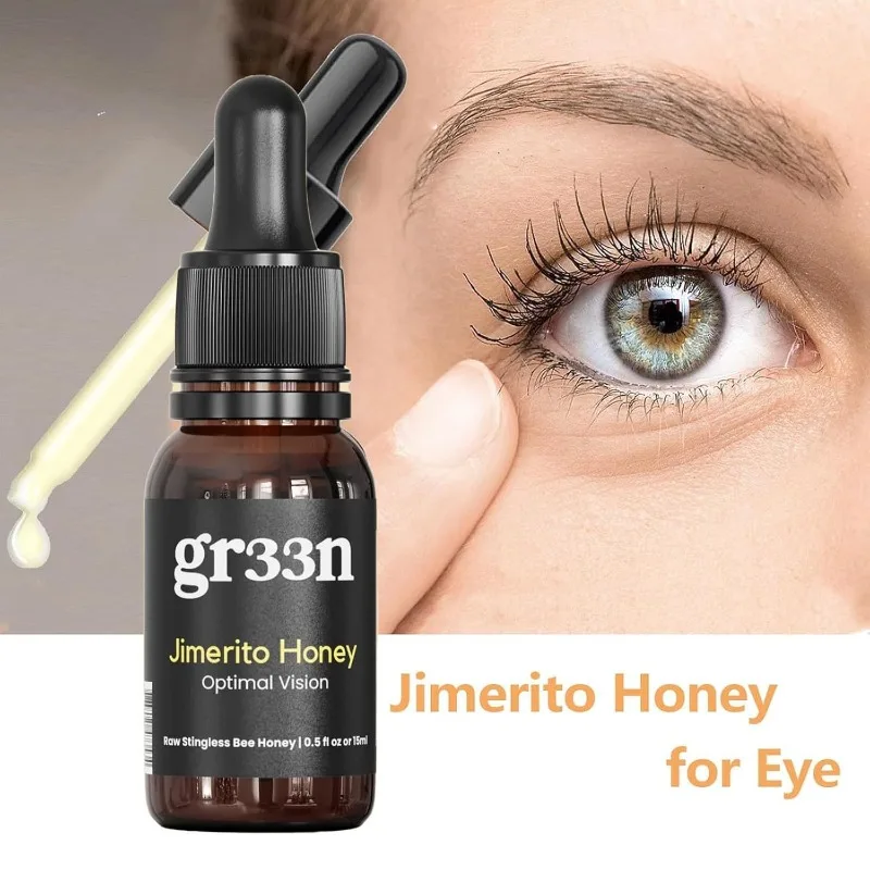

15ml Honey Eye Drop Improve Blurred Vision Restore Effective Discomfort Fatigue Swelling Sore Itchy Liquid Care Soothe Eyes