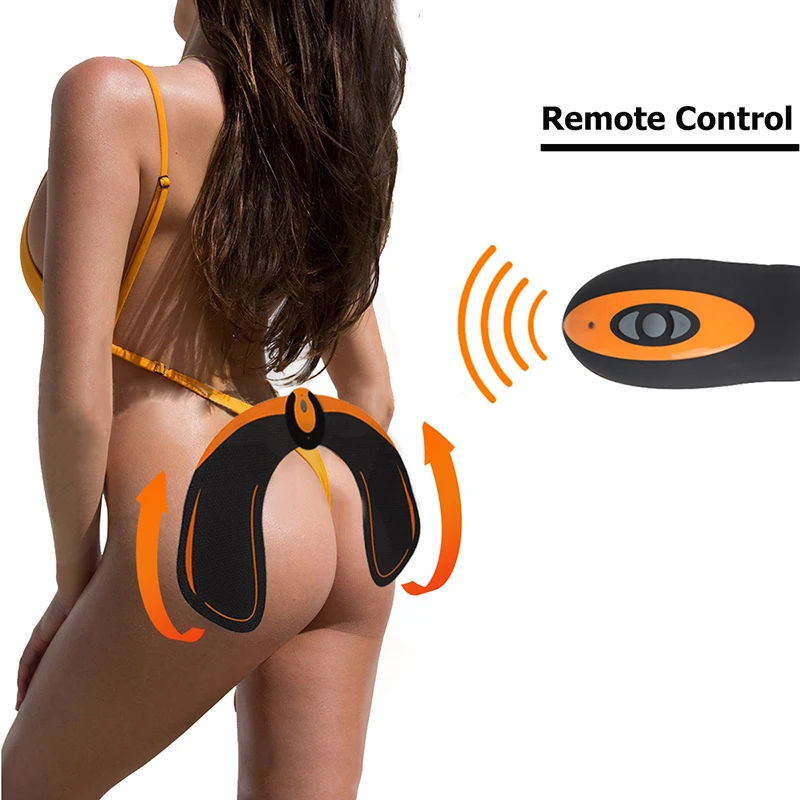 Smart Ems Tens 6 Mode 10 Intensity Wireless Buttocks Adominal Hips Trainer Body Slimming Massager