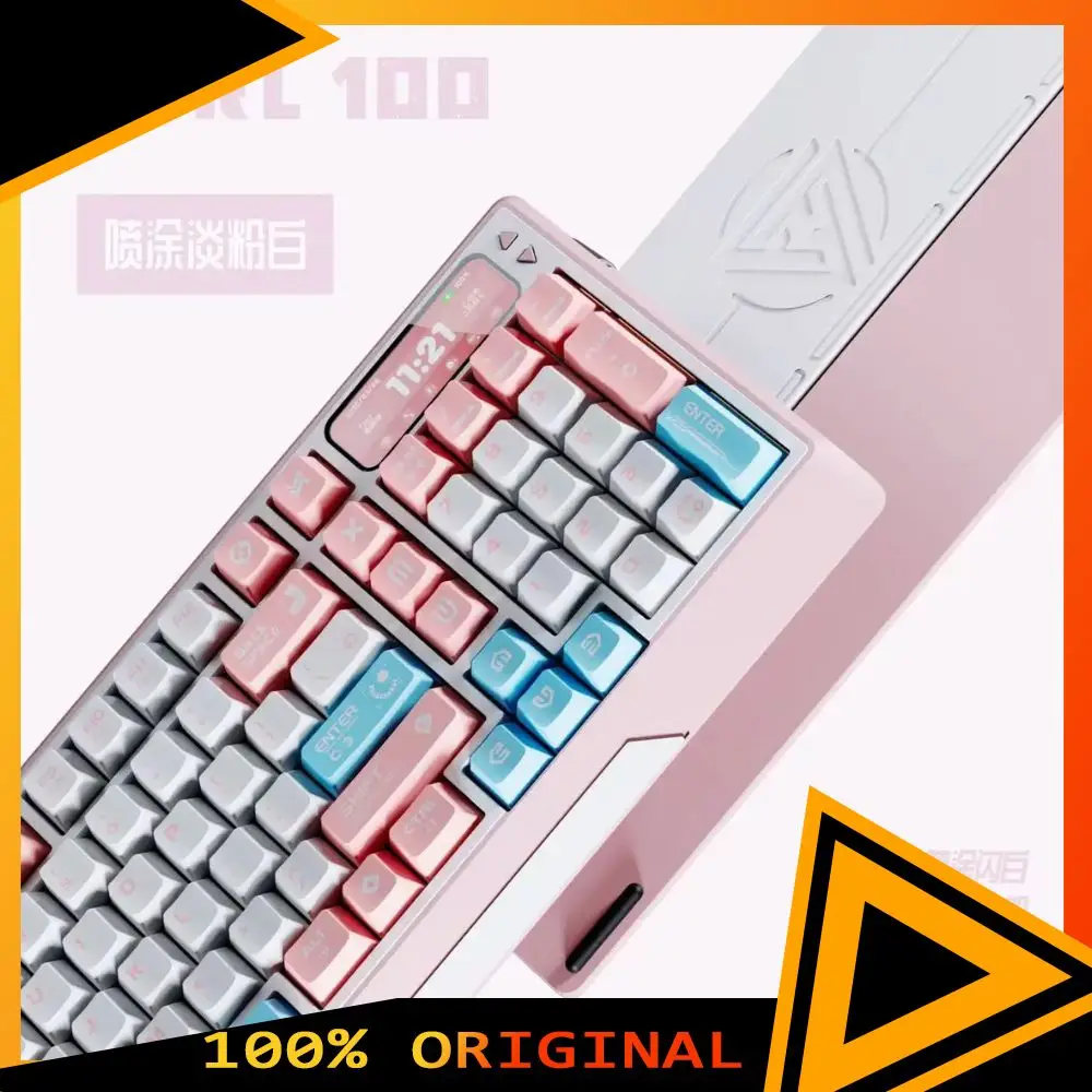 

FOCUS LAB Ctrl100 Three-Mode Wireless Keyboard 8000mah PP FR4 Customized Keyboard Electric Height Adjustment Gaming Keyboard PC