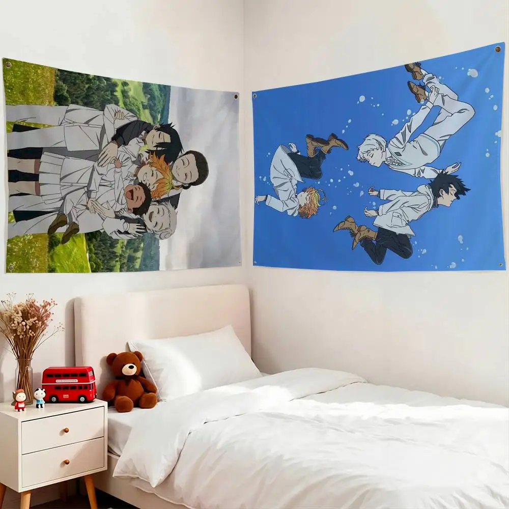 The PromisedS NeverlandS Flags for Bedrooms Home Decor Items Outdoor Decors Garage Decoration Flaga
