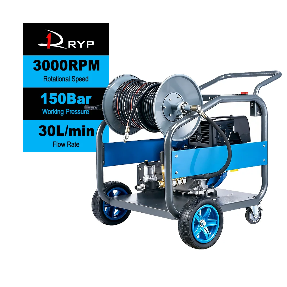 

Long Service Life Pipe Uncloggerpipr Dredging Highway Drain Cleaning Petrol Water Sewer Jetting Machine
