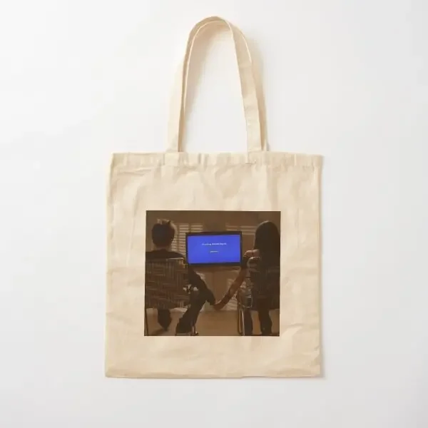 

Jesse And Jane Breaking Bad Cotton Canvas Bag Ladies Grocery Foldable Printed Unisex Travel Shopper Tote Handbag Women Reusable