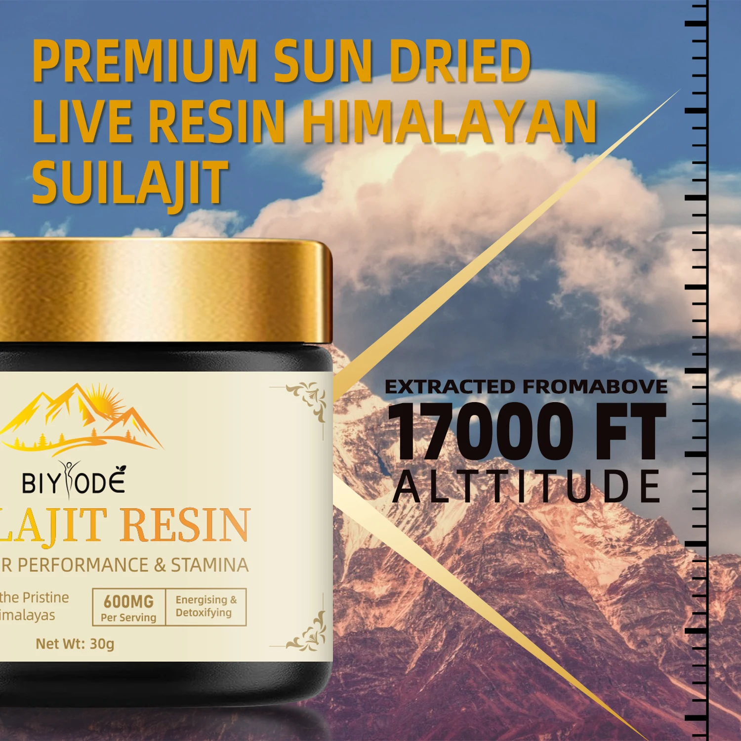 

【BIYODE】AUS Shilajit Resin for Boosting Immune Function Improving Anemia Aiding in Harmonizing Blood