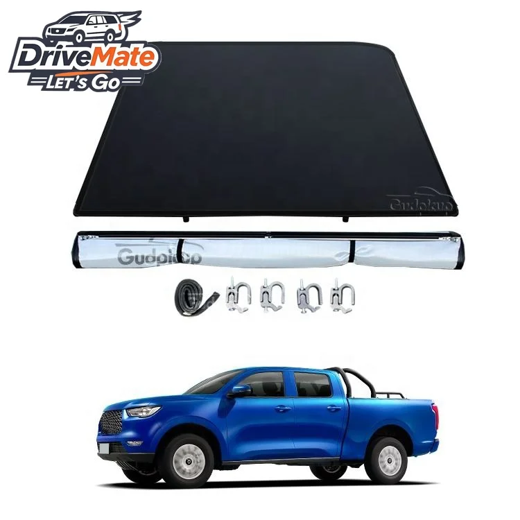 

Exterior Accessories Pipckup Soft Roll up Truck Bed Tonneau Cover for Great Wall Poer 2021