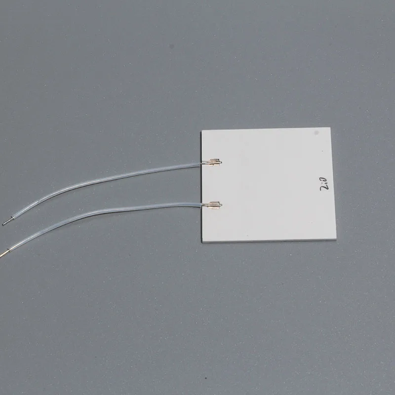 LUJINXUN Miniature High Temperature Ceramic Heating Plate 25x25x2mm MCH Aluminum Oxide Heater Element for High Efficiency 1pc