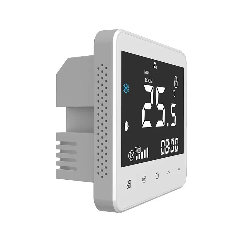 Smart FCU Thermostat Wifi RS485 Modbus 24VDC  0-10V PWM HVAC Controller