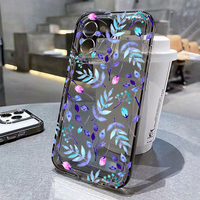 Colorful Leaves Phone Case For iPhone 11 Case iPhone 13 12 14 15 16 Pro Max X XR XS 7 8 Plus 16E SE 2022 Soft Shockproof Cover