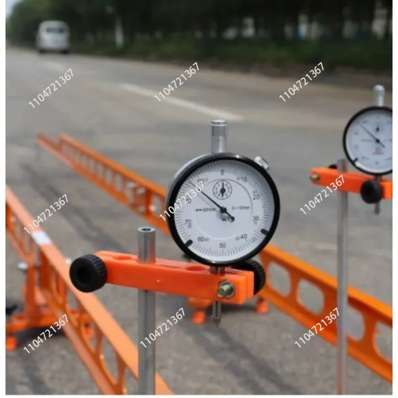 Deflexometer Pavement rebound Deflection value   3.6 meters 5.4 meters Deflexometer dial meter 1pcs
