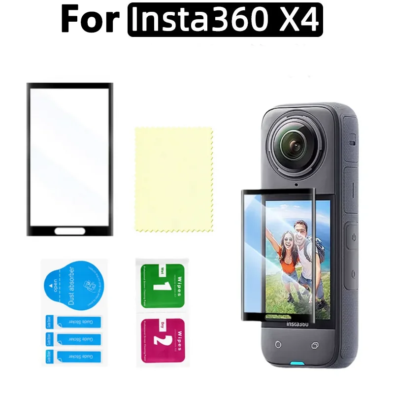 

Screen Protector Tempered Glass for Insta360 X4 Accessories Anti-scratch Film for Insta 360 X4 Full Coverage Protective Film
