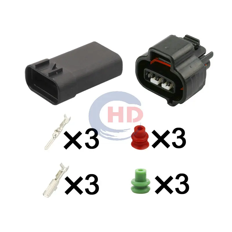 

1-20 sets 3 pin Camshaft Sensor Socket Connector HD037F-2.2-11 6248-5316