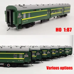 MTC Train Model Carriage HO 1/87 UZ22 Postal Car Green Train Carriage Toy