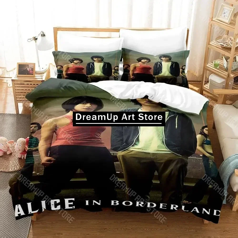 2026 3D Print Alice In Borderland Season 2 Bedding Set Single Twin Full Queen King Size Bed Set Aldult Kid Bedroom Duvetcover Se