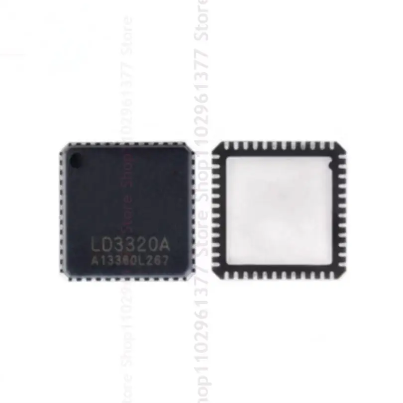 

10pcs New LD3320A QFN48 Robot Voice Password Recognition Chip