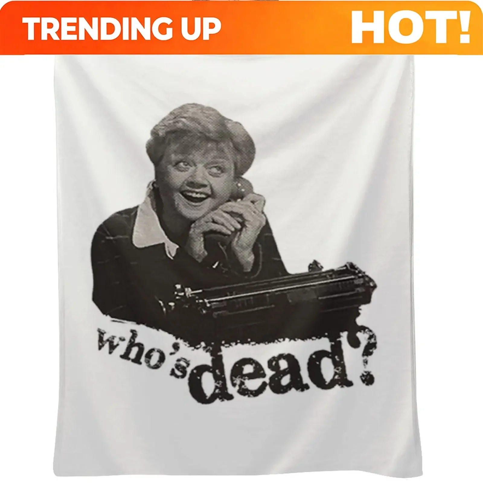 Custom Murder She Wrote - Fletcher Throw Blanket Valentine Gift Ideas Warm Winter Beach Summer Beddings Blankets