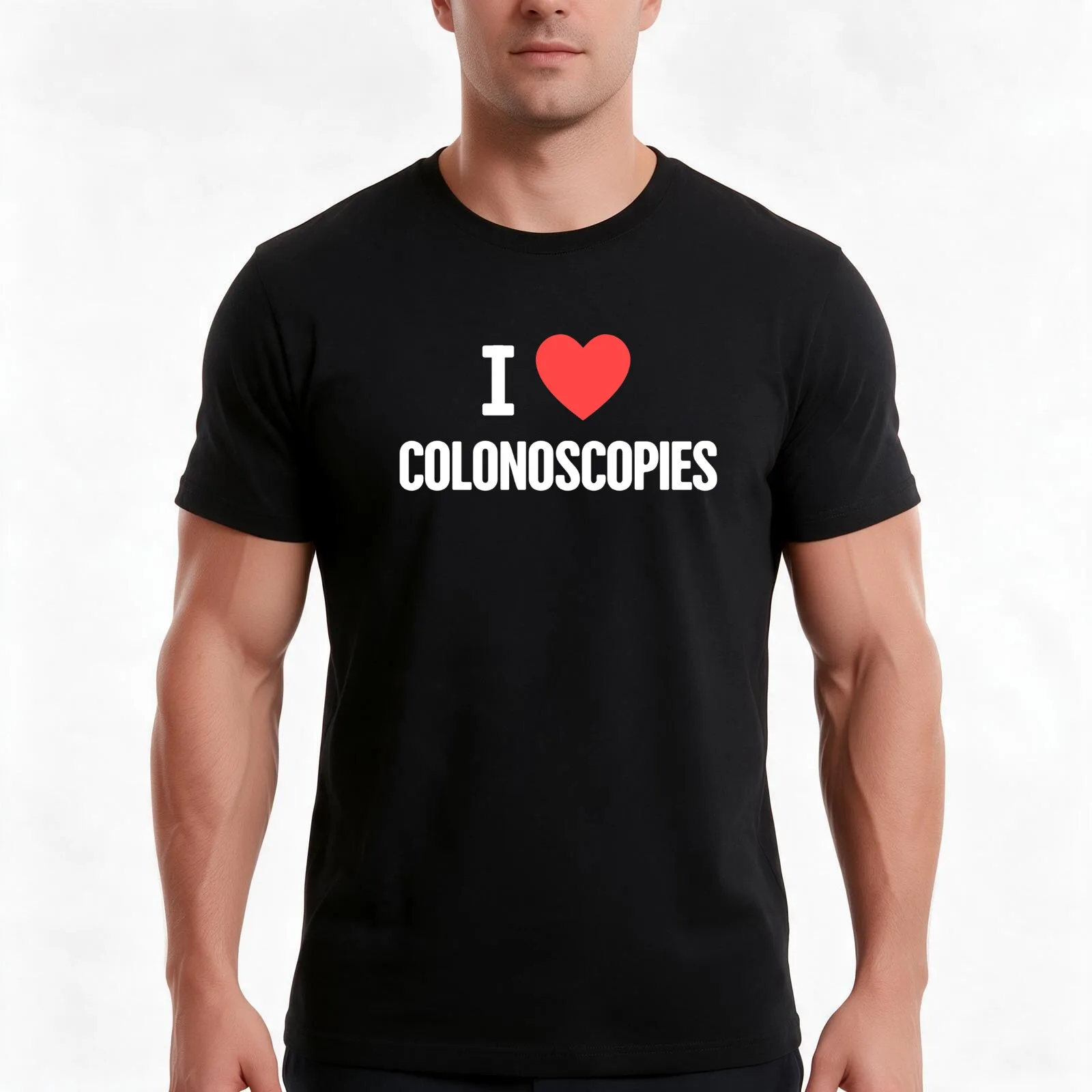 Old Colon & Colonoscopy - Funny Get Well Gift T-Shirt, Summer Casual Cotton Tee, Oversized Streetwear Tops, Unisex Men Women