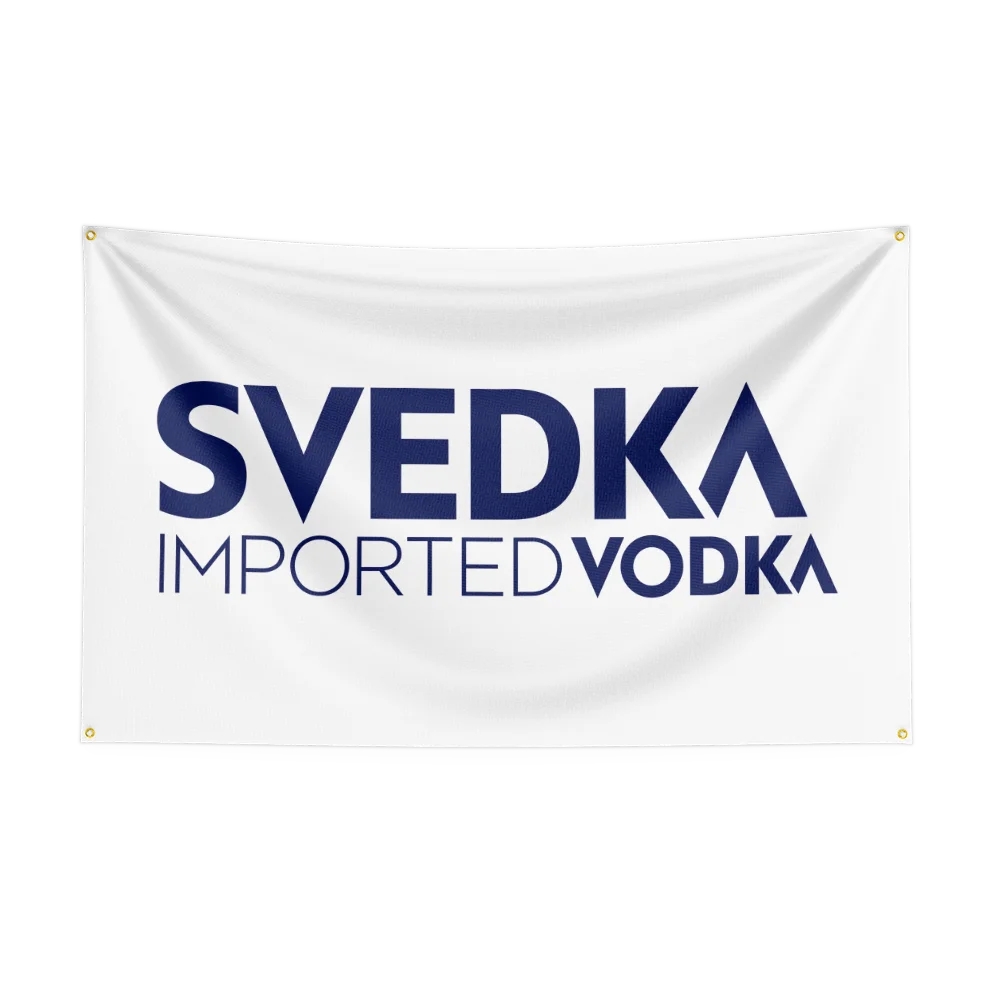 3×5ft S-svedka Vodkas Flag Polyester Printed Alcohol Wine Banner For Decor Drink rum Beer Flag