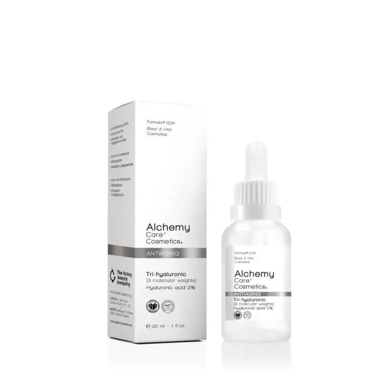 Alchemy Care Cosmetics Tri-Hyaluronic 3% Serum Ácido Hialurónico 2% | Serum hidratante facial