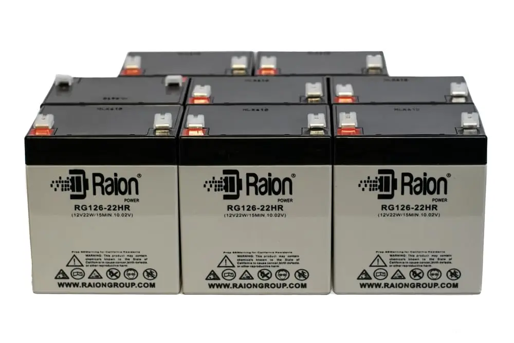 12V 5.5Ah High Rate Discharge Rechargeable Battery for UPS Emergency Power Backup Security System, Customized