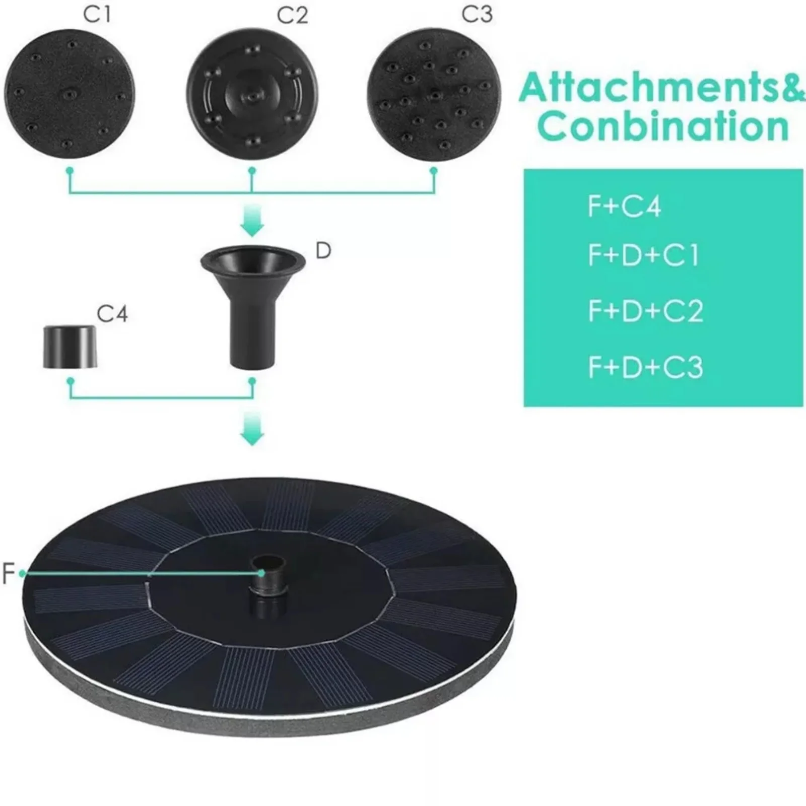 

Similar Items Sponsored Feedback on our suggestions | See all ALMOST GONE Solar Power Bird Bath Fountain Pump Upgrade 1.4W Sol