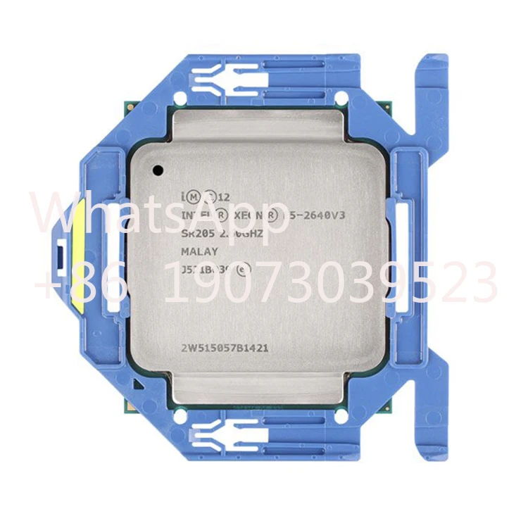 XEON 8 CORE PROCESSOR E5-2640 V3 2.6GHz 20MB Cache Haswell Processor 8.0GT/s LGA 2011-v3 CPU w/o Fan