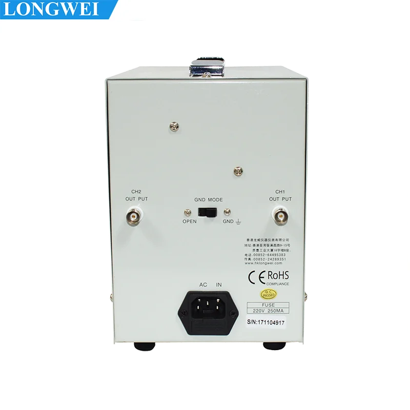 Longwei TVT-322 High-precision AC Double Needle Millivoltmeter Dual Channel Millivoltmeter Independent Test Measuring Instrument