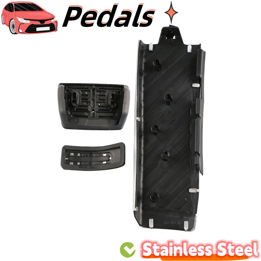 LHD Sport Pedals for Audi A4 B8 A6 A7 A8 S4 RS4 A5 S5 RS5 8T Q5 SQ5 8R Pedal Cover Fuel Brake Footrest Pads Auto Accessories