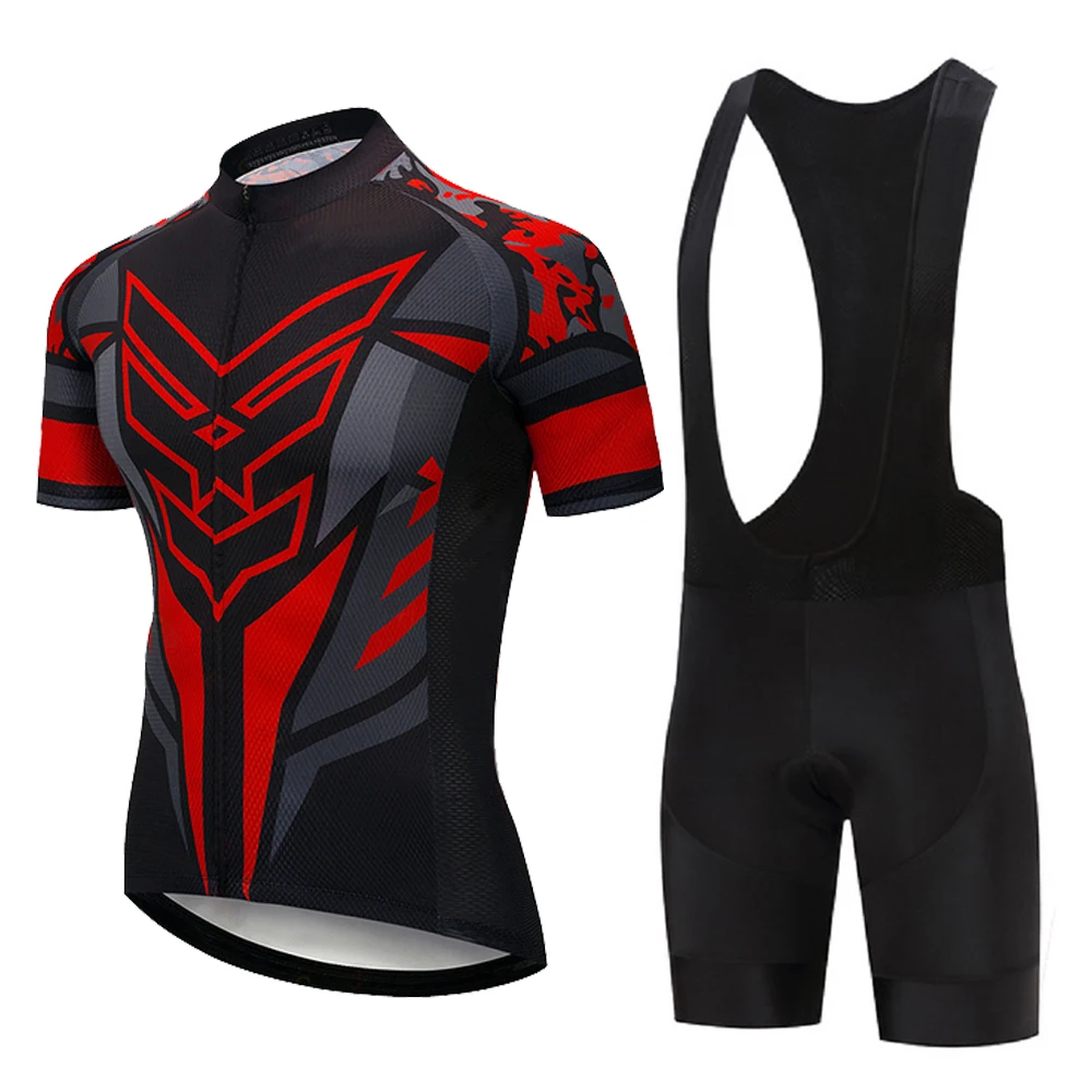 2024 NEW Cycling Jersey Set Summer Short Sleeve Breathable Men\'s MTB Bike Cycling Clothing Maillot Ropa Ciclismo Uniform Suit