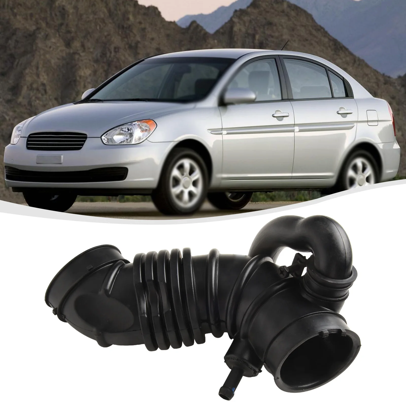 Auto Accessories For KIA For Rio 2005-2011 Intake Hose Intake Pipe Easy Installation Enhanced Performance Perfect Match