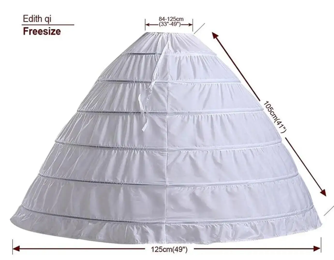 

Свадебный подъюбник-кринолин для бальных платьев и выпускных нарядов