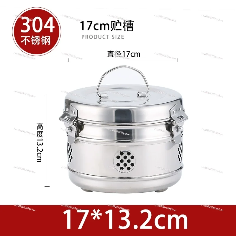 Stainless steel storage tank Cotton storage tank Dressing gauze disinfection instrument box Sterilization pot High temperature