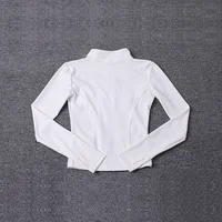 Veste de Sport pour femmes, chemise à manches longues, manteau d'entraînement, vêtements d'entraînement, de Yoga 5
