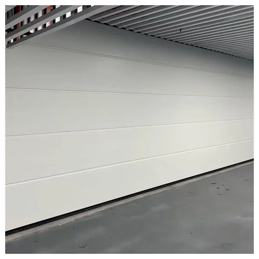 Prima Weatherproof Hot Sale Sandwich Panel Insulated Sectional Garage Door With Double Skin Steel Construction And Magnetic Seal