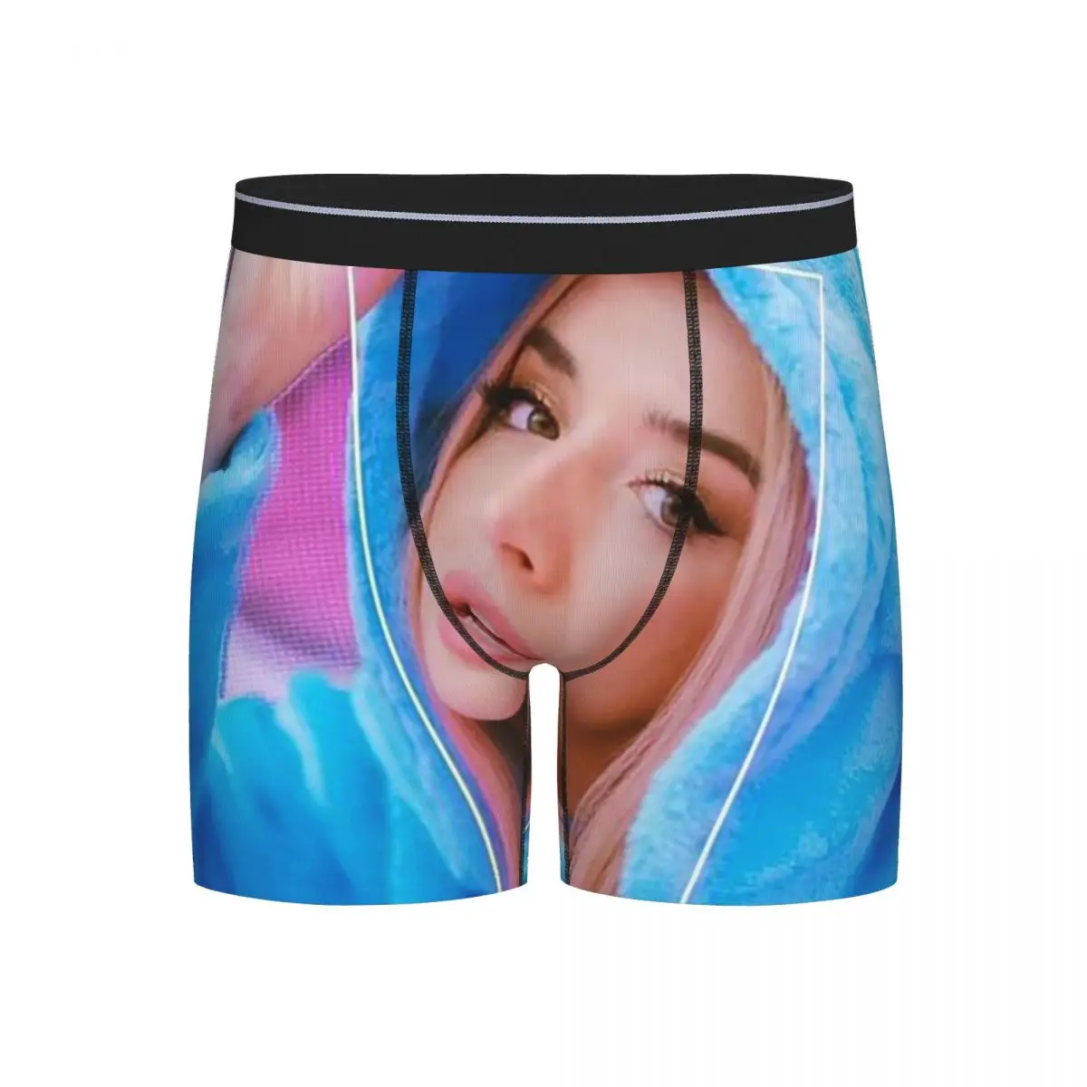 

Long Boxer Underpants Shorts Spanish Lola Indigo Panties Male Ventilate Underwear for Homme Man Boyfriend Gifts