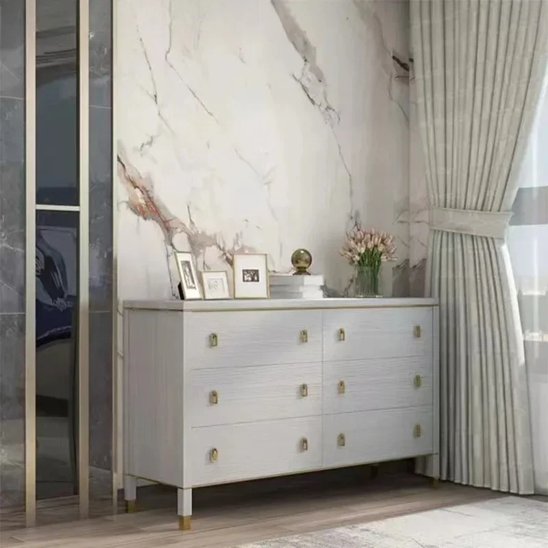 KLight luxury manufacturers customize six-chest cabinets, bedroom storage cabinets, modern simple drawer cabinets, living room