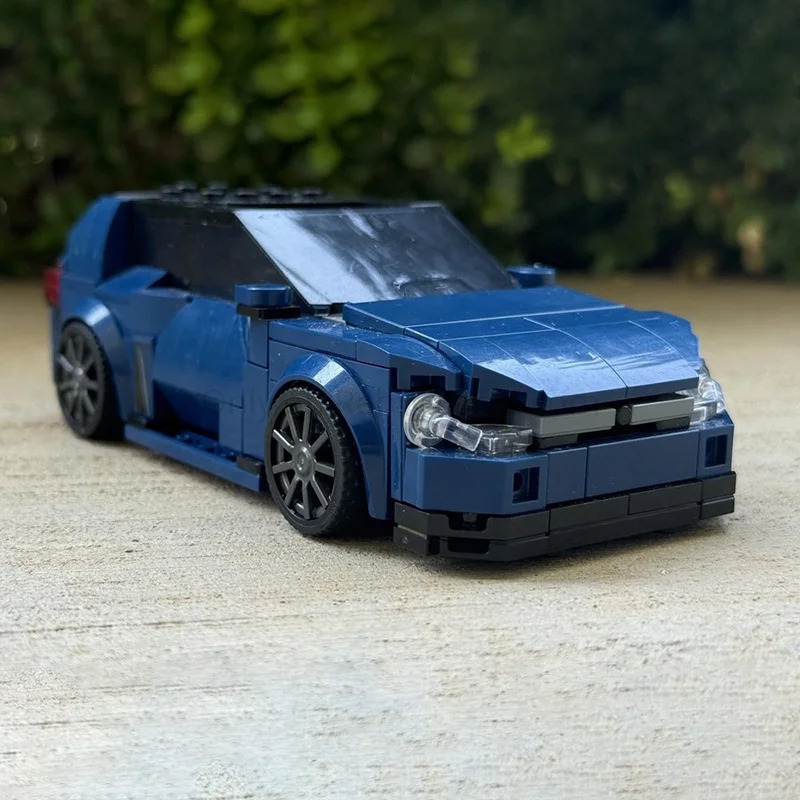 302 قطعة MOC VW Golf GTI City Champions نموذج اللبنات هدية الكريسماس لعبة الهندسة المعمارية تجميع فكرة التعليم الطوب الاطفال #6