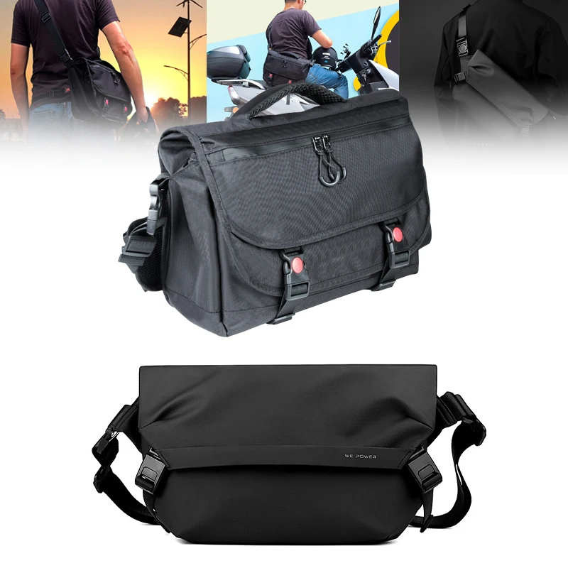 

Motorcycle bicycle cycling bag Neutral Messenger Bag shoulder bag Business briefcase Crossbody bag Tool bag outdoor bag