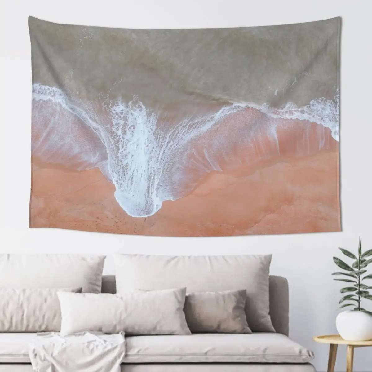 

Beautiful Ocean Waves Tapestry Cute Room Decor Decorative Wall Mural Tapestry