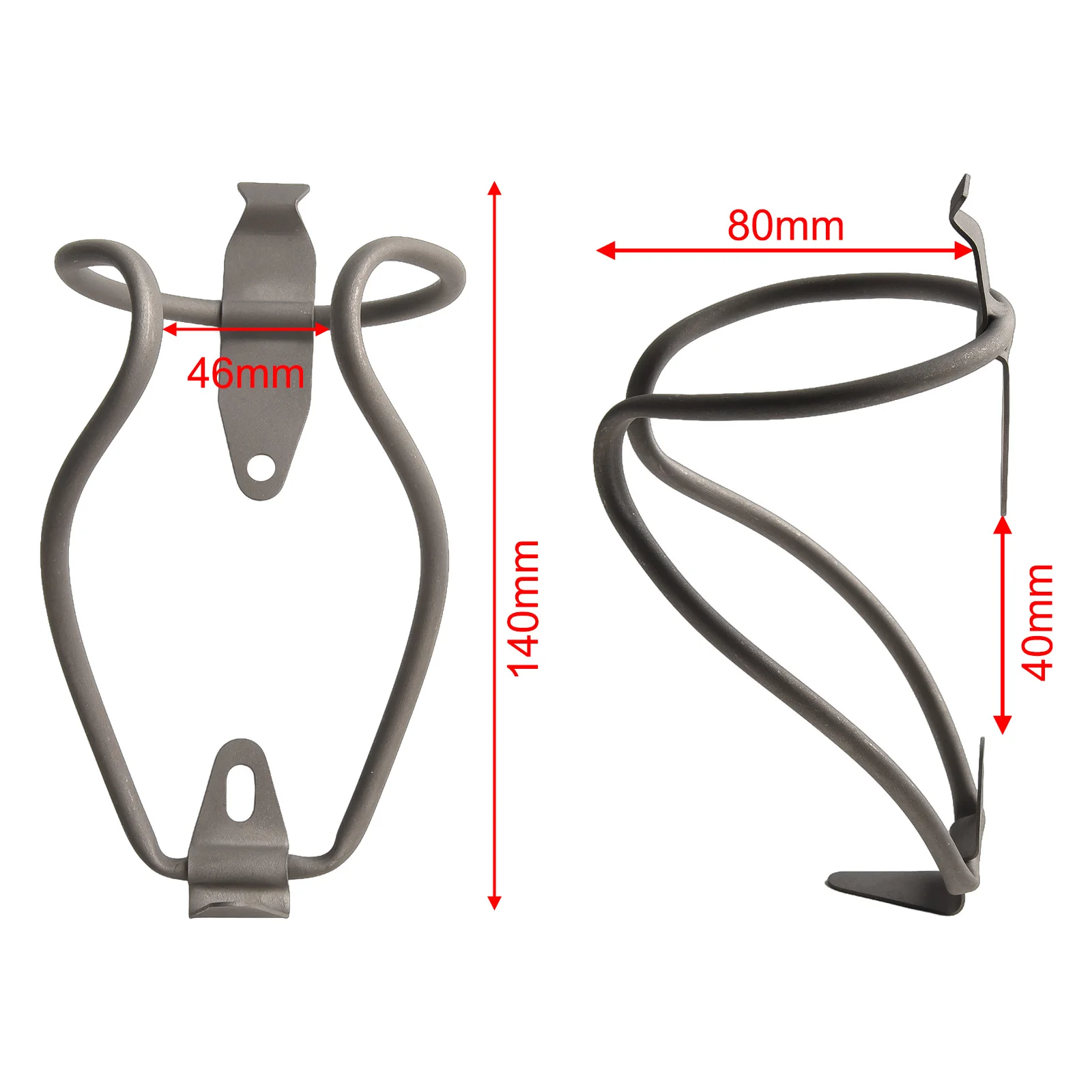 

20g Ultralight Water Bottle Holder for Bicycle Mountain Road Bikes Alloy TC4 GR5 Material Non-Deforming Design