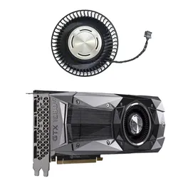 65MM BFB0712HF DC12V 1.80A 4PIN Graphics Card Fan Suitable for Gigabyte GeForce GTX 1080 Ti Founders Edition