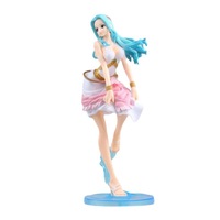 23CM One Piece GK Nefeltari Vivi Anime Figure Fashion Trend Serie Sexy Beauty Girl Statue Action Figurine Collectible Model Toys