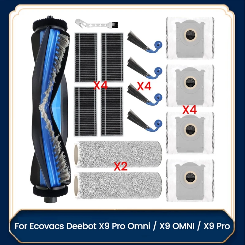 مجموعة ملحقات لقطع غيار المكنسة الكهربائية X9 Pro Omni / X9 OMNI / X9 Pro-A69M #1