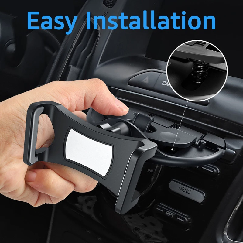 17mm Ball Head Base for Car CD Slot Phone Mount Stand Cradle Universal CD Slot Clip for Car Phone Holder GPS Bracket Accessories - view 5