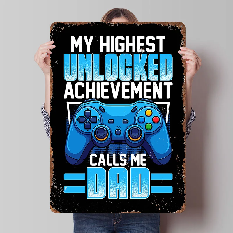 Gaming Dad Achievement Blechpo – Retro Gaming Achievements Bewertung und Preis
