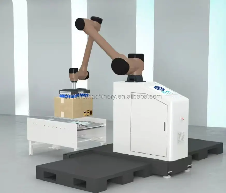 Robot Stacker Arm with Motor Carton Gripper for Welding 5 kW Metal Construction High-Capacity 3000