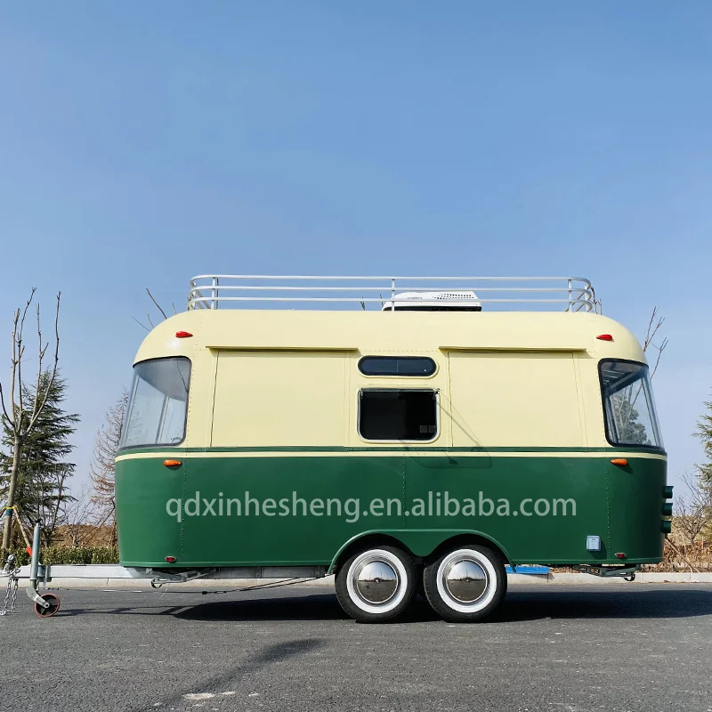 

Seahisun Mobile Kitchen Pizza BBQ Fast Food Trailer Fully Equipped Mobile Ice Cream Food Truck for Sale in USA