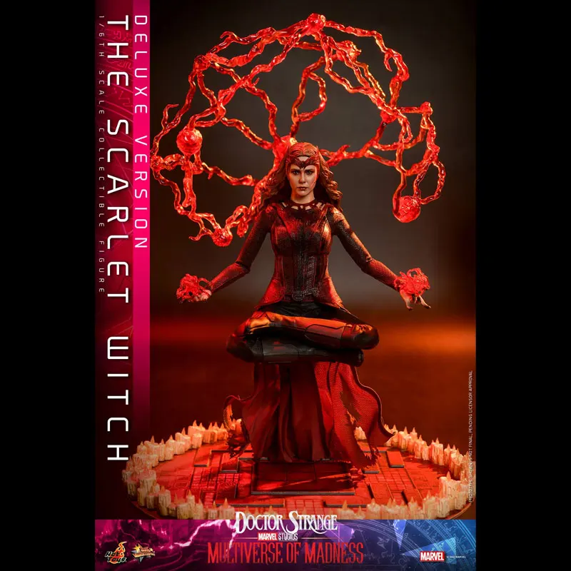 In Stock 100% Original HOTTOYS HT MMS652 MMS653 Scarlet Witch Wanda 1/6 Movie Character Model Art Collection Toy Gift