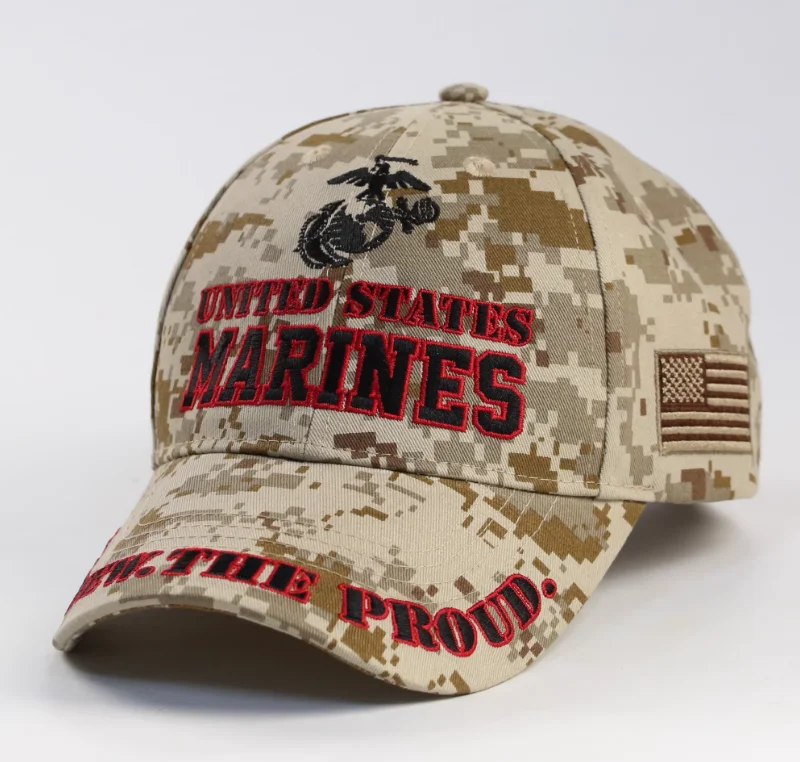 

US Marine Corps Camouflage Fan Pure Cotton Baseball Cap